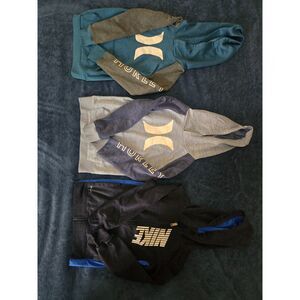 Boys Size 4 Hoodie Lot Hurley Nike Dri-FIT 3 Piece Sweatshirt Bundle